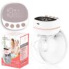 Wearable electric Rechargeable breast pump Portable painless mute massager- 1Pieces (Any Color) - Image 3