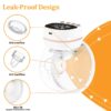 Wearable electric Rechargeable breast pump Portable painless mute massager- 1Pieces (Any Color) - Image 8