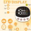 Wearable electric Rechargeable breast pump Portable painless mute massager- 1Pieces (Any Color) - Image 4