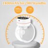 Wearable electric Rechargeable breast pump Portable painless mute massager- 1Pieces (Any Color) - Image 12