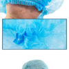 5pcs Disposable non-woven strip cap single rib double rib dustproof breathable food factory clean room strip cap (Any Color) - Image 9