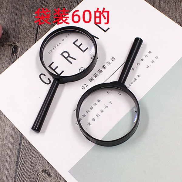 Magnifying glass, plastic reading, 60mm, optics -1pcs - Image 2