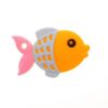 Baby teether, baby molar stick, chewing gum, small fish soft silicone, anti-eating hand artifact -1pcs (Any Color) - Image 3