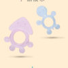 Cartoon series silicone teether baby teething silicone teether turtle octopus animal silicone teething toy -1pcs (Any Color) - Image 6