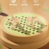 Infant and toddler teether cartoon dog chew gum bite Loco boiled food grade silicone anti-eating hand baby teething stick -1pcs (Any Color) - Image 6