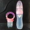 Full Silicone Rice spoon feeder120ml+Fruit feeder, full set of tools Package (Any Color) - Image 3
