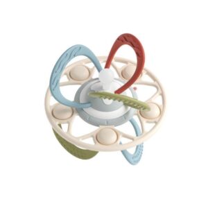 Baby full Silicone Manhattan Ball Hand Teether CN -1pcs  (Any Color)