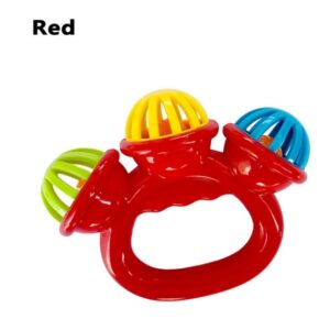 Baby Hand bell Teether With jhunjhuni CN -1pcs (Any Color)