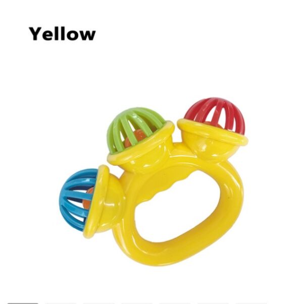 Baby Hand bell Teether With jhunjhuni CN -1pcs (Any Color) - Image 4