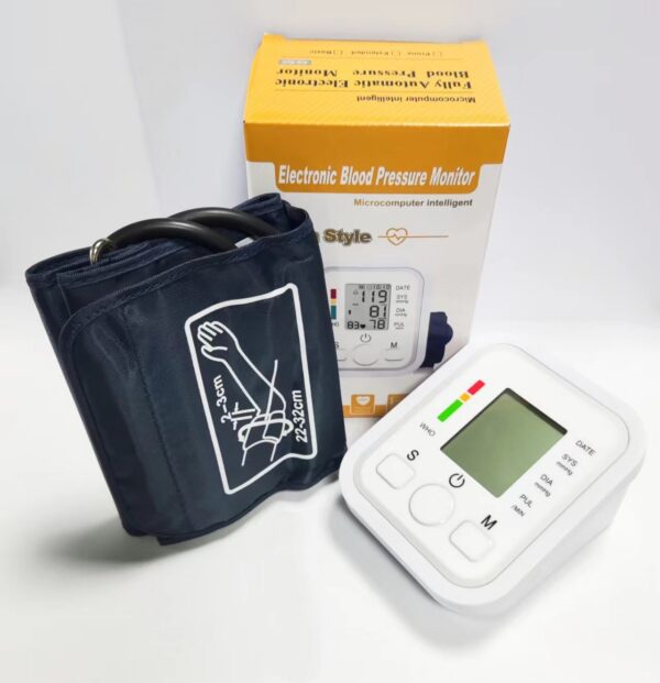 Electronic blood pressure monitor for measuring blood pressure English voice intelligent detection pulse neutral portable home blood pressure monitor -1pcs - Image 7