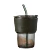 Bamboo cup ins glass wholesale straw cup coffee cup glass cup gift cup souvenir net red water cup -1pcs  (Any Color) - Image 6