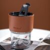 Bamboo cup ins glass wholesale straw cup coffee cup glass cup gift cup souvenir net red water cup -1pcs  (Any Color) - Image 11