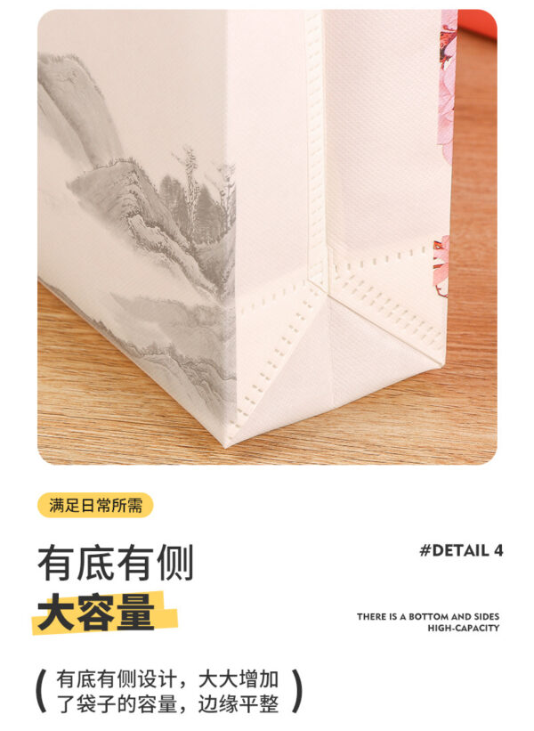Non-woven tote bags clothing store bags custom laminated clothing shopping bags fashion women's men's gift bags -1pcs (Any Color) - Image 13