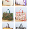 Non-woven tote bags clothing store bags custom laminated clothing shopping bags fashion women's men's gift bags -1pcs (Any Color) - Image 14