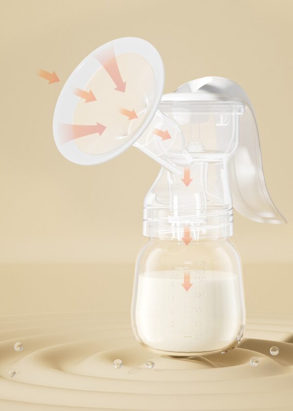Postpartum manual breast milk collector Breast Feeding Pump -1pcs (Miss Baby) - Image 8