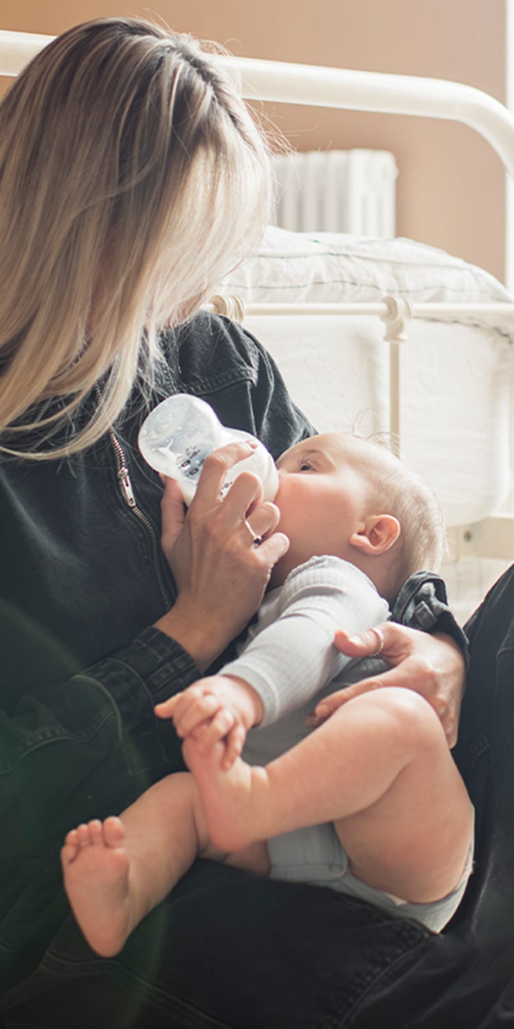 Tommee Tippee Feeder Nipple A Anlene 5.5cm wide-mouth silicone bottle accessories breast milk real petal pacifier -1pcs - Image 5