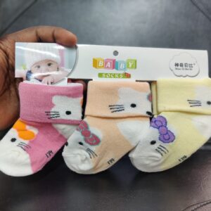 Baby Socks Shoes  Baby Multicolor -1pair (Any Color)