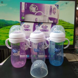 Baby Feeding bottle with Handle 330ml (Only Baby) -1pcs (Any Color)