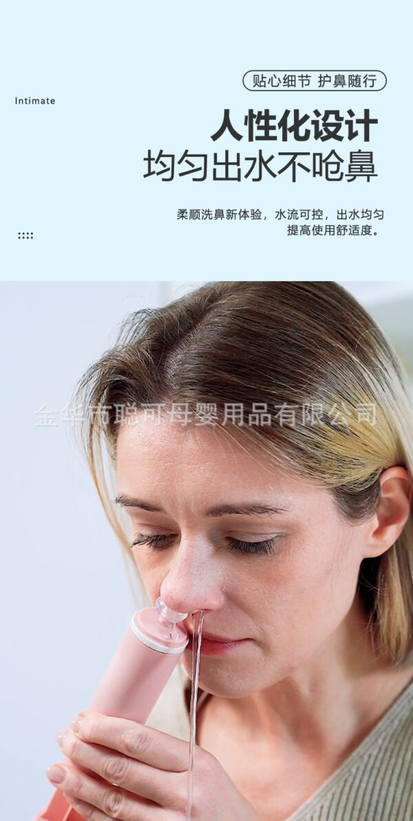 60ml Portable Adult/Children's Nasal Washer Nasal Washer Nose Washer Bottle Needle -1pcs (Any Color) - Image 4