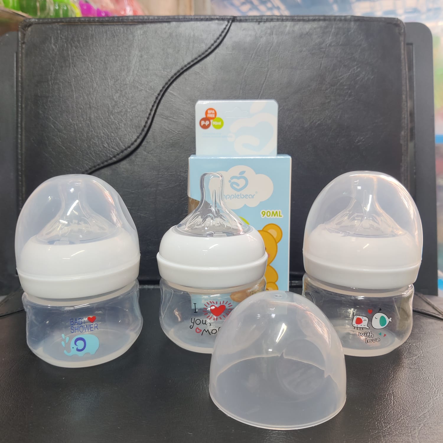 2025 New AppleBear PP Feeding bottle 90ml -1pcs