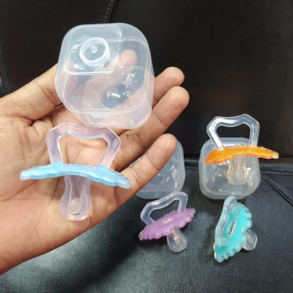 Baby Cartoon Silicone Pacifier -1pcs [Any Color]