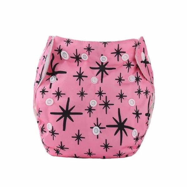 2pcs pad Attach Washable Cloth Diaper Pant for Baby-( 0-18 month ) 1pcs (Any Color) - Image 3