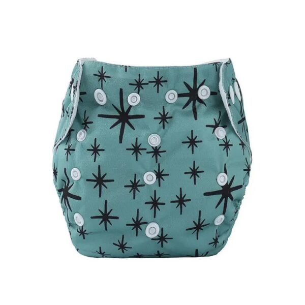 2pcs pad Attach Washable Cloth Diaper Pant for Baby-( 0-18 month ) 1pcs (Any Color) - Image 4