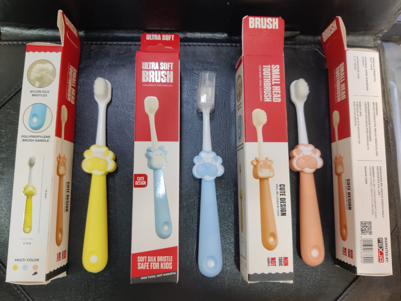 FEXJA Children's ultra soft toothbrush, pack for early age, 2-6-12 years -1pcs - Image 18