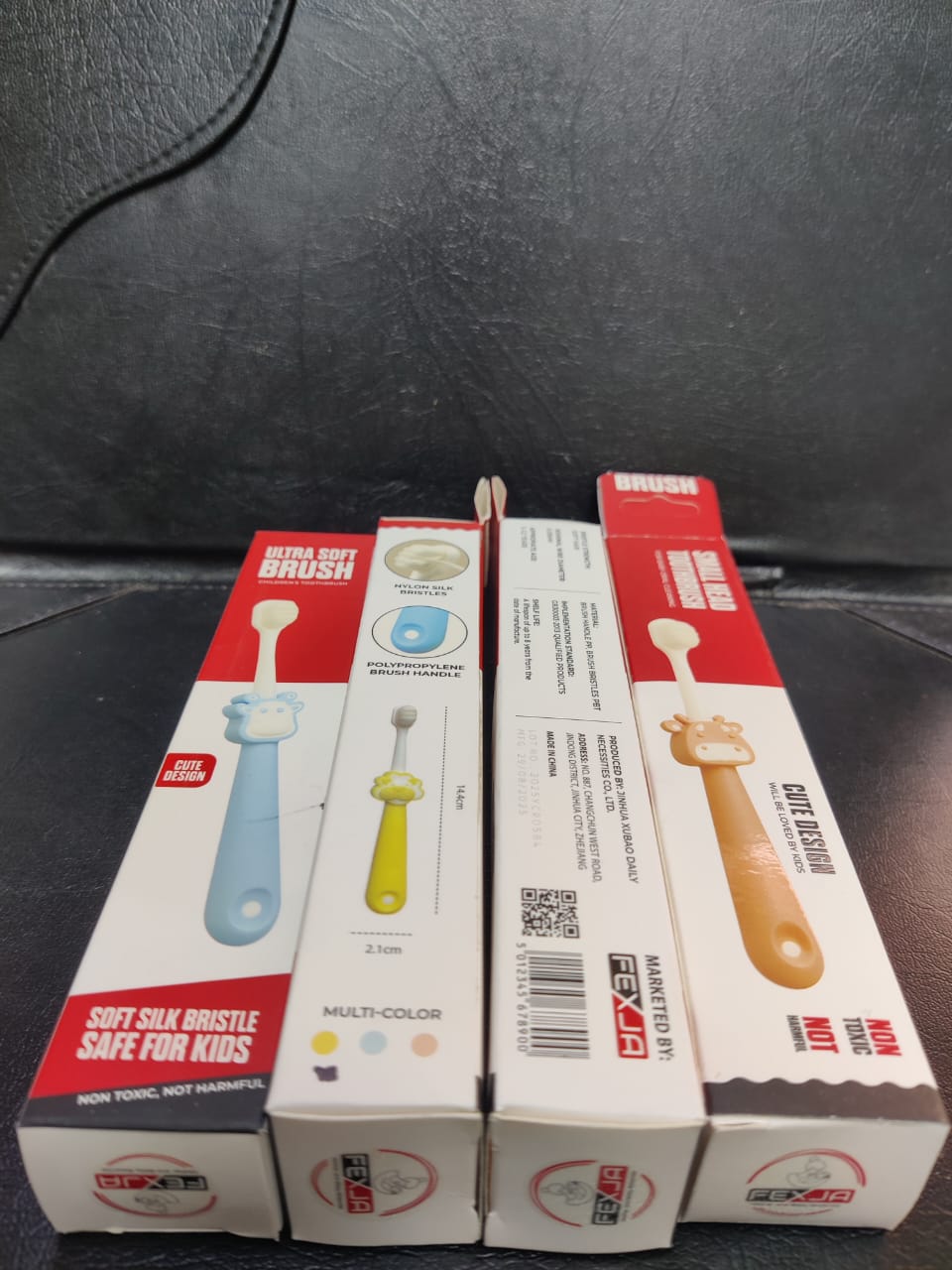 FEXJA Children's ultra soft toothbrush, pack for early age, 2-6-12 years -1pcs - Image 17