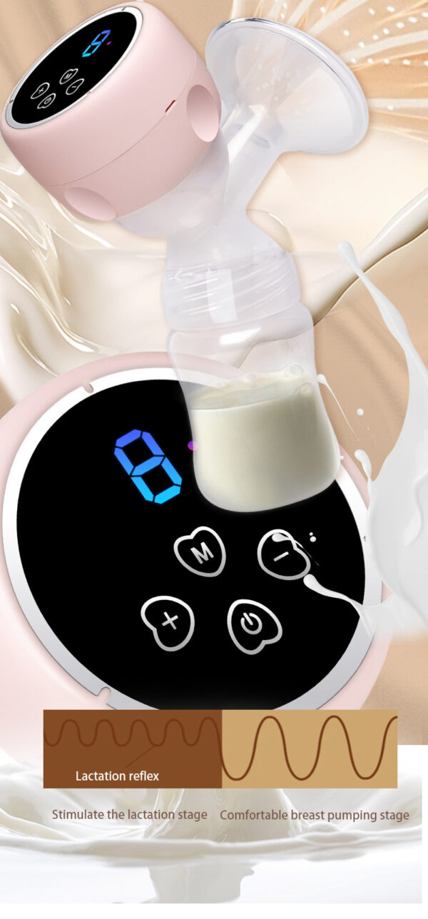 Rechargeable Electric  Breast Feeding Pump painless mute massager- 1Pieces - Image 15