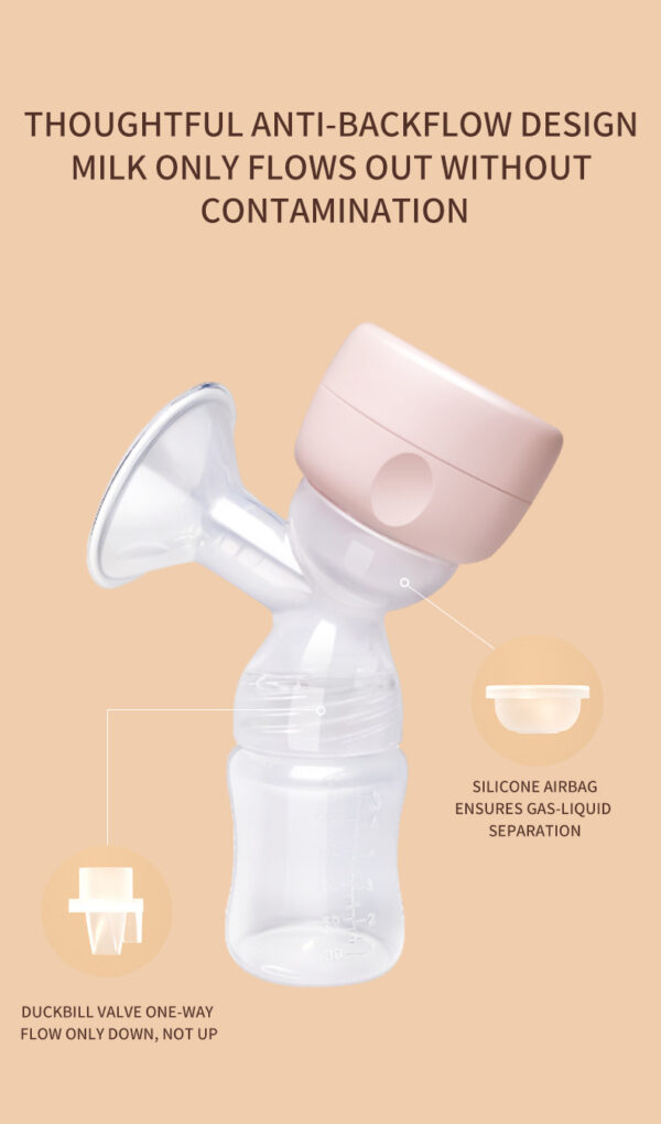 Rechargeable Electric  Breast Feeding Pump painless mute massager- 1Pieces - Image 21