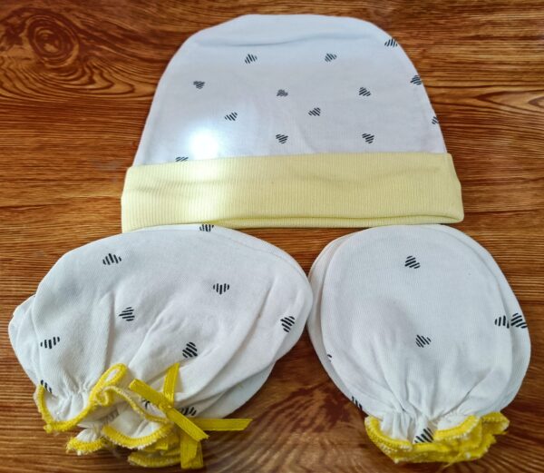 New Born Baby 3 in1 set -1pac (Any Color) - Image 3
