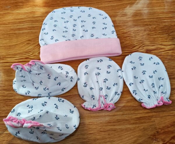 New Born Baby 3 in1 set -1pac (Any Color) - Image 5