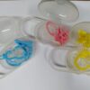 Silica gel children's pacifier, protective storage box, chain BABY Chain CHUSNI / Teether CN -1pcs  (Any Color) - Image 6