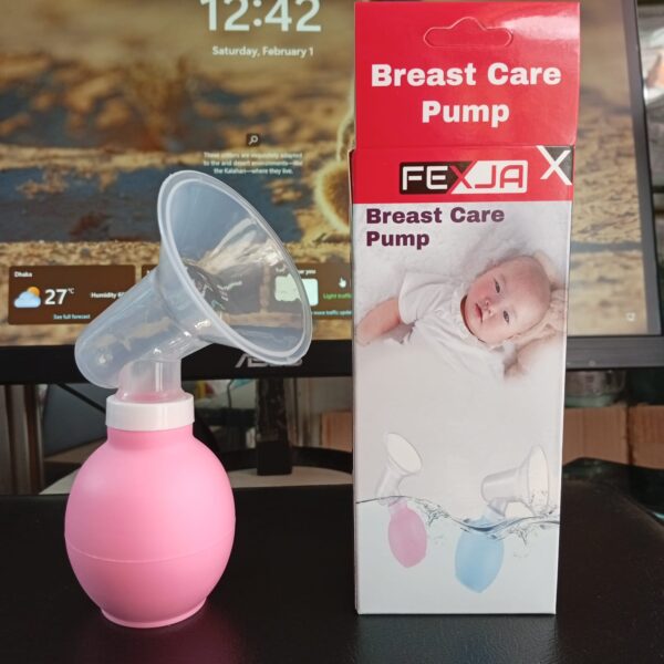 Manual Massage Breast feeding Pump -1Pieces Without Box (Any Color) - Image 2