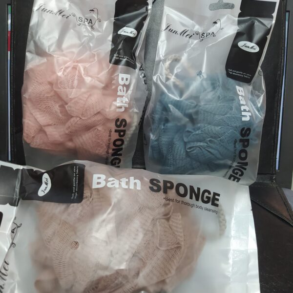 Bath Sponge Soft net -1pcs (Any Color) - Image 2