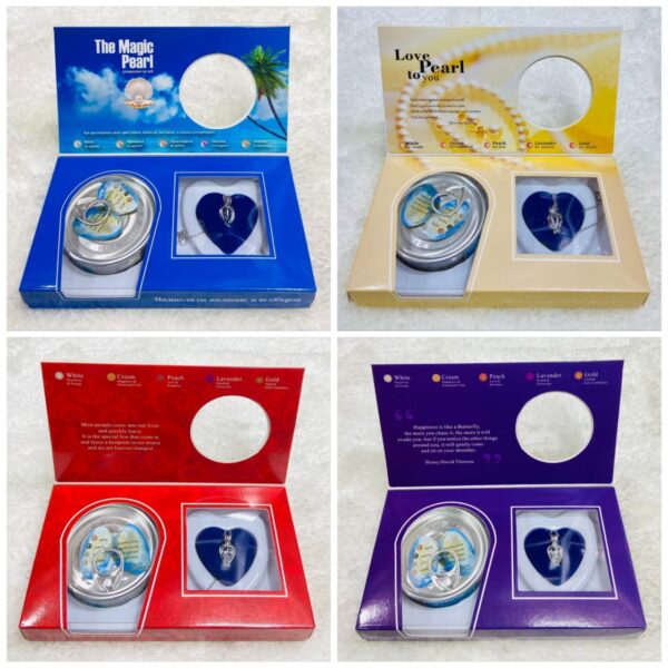 Love Pearl Necklace GiftBox Freshwater Pearl Jewelry -1pcs (Any Color)