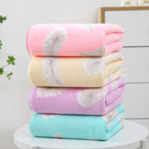 New Born Baby Ultra Soft & Comfortable Towel Small 29*13inc CN -1pcs [Any Color]