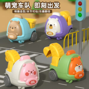 Inertial car Baby / kids Toy Gift Stall -1pcs [Any Color]
