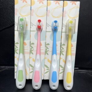Soft hair toothbrush suitable for children aged 2-12 -1pcs (Any Color)