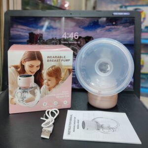 Wearable electric Rechargeable breast pump Portable painless mute massager- 1Pieces (Any Color)