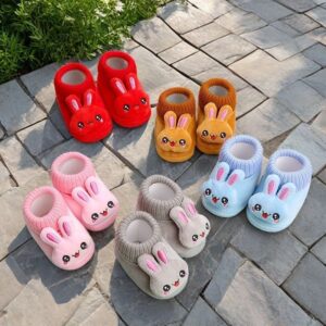 Baby Soft Sole Winter Shoes CN (0-12month) -1pair (Any Color)