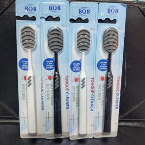 Silicone Tongue cleaning brush multifunctional tongue scraping toothbrush -1pcs (Any Color)