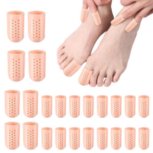 Finger Cover Big Toes SEBS Anti-wear Protective Cover High-heeled Shoes Rubbing Small Toes Thumb Cover Toe Split -1pcs