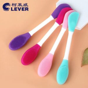 Mixing And Blackhead Remover Silicone Face Cleaning Brush  -1pcs (Any Color)