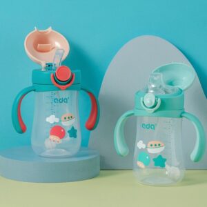 A bottle of dual-purpose PPSU water baby suction cup anti-flatulence multi-purpose bottle 300ML (dual-purpose) pp -1pcs (Any Color)