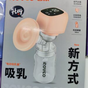Rikang / Rovco electric breast pump maternal nursing breast puller massage breast pump milking device USB rechargeable M1005-180ml -1pcs (Any Color)